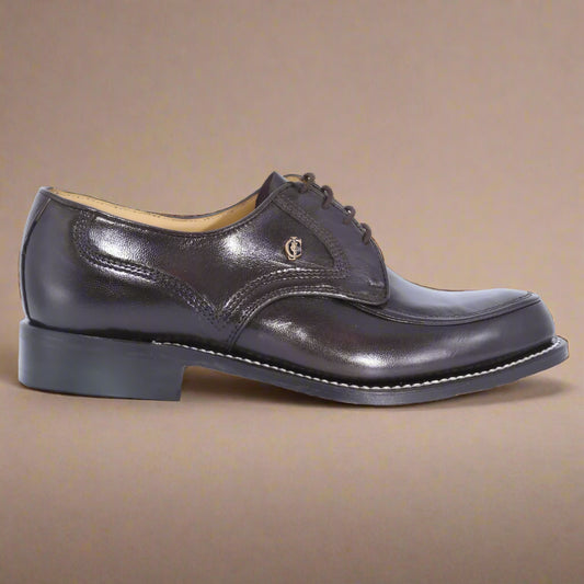 Crockett & Jones Gibson Glace Kid - Cafe Lace-Up (Genuine Leather Upper and Sole)
