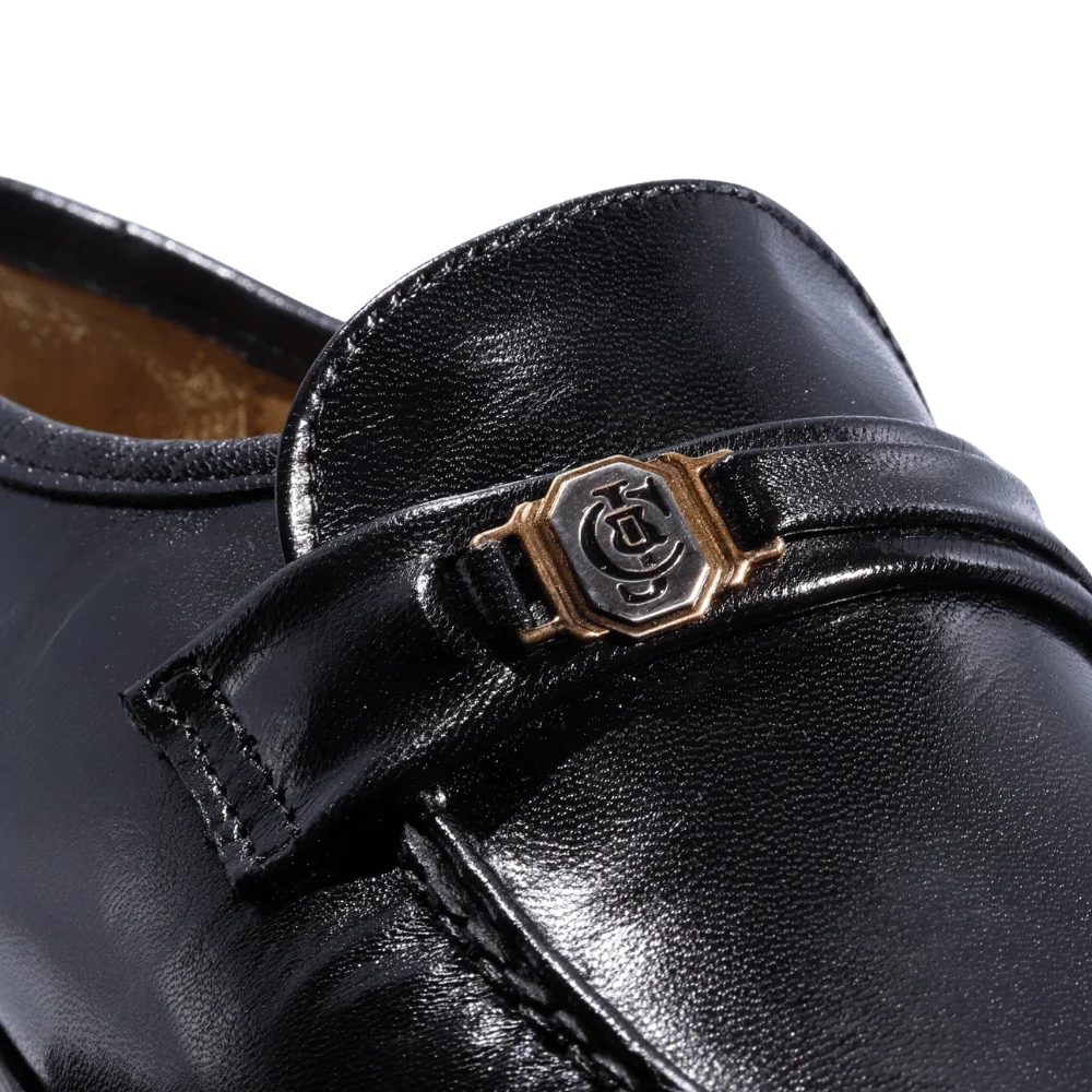 Men's Genuine Leather Crockett & Jones Vincent Moccasin in black Formal Slip-on Shoe available in-store, 337 Monty Naicker Street, Durban CBD or online at Omar's Tailors & Outfitters online store. A men's fashion curation for South African men - established in 1911.