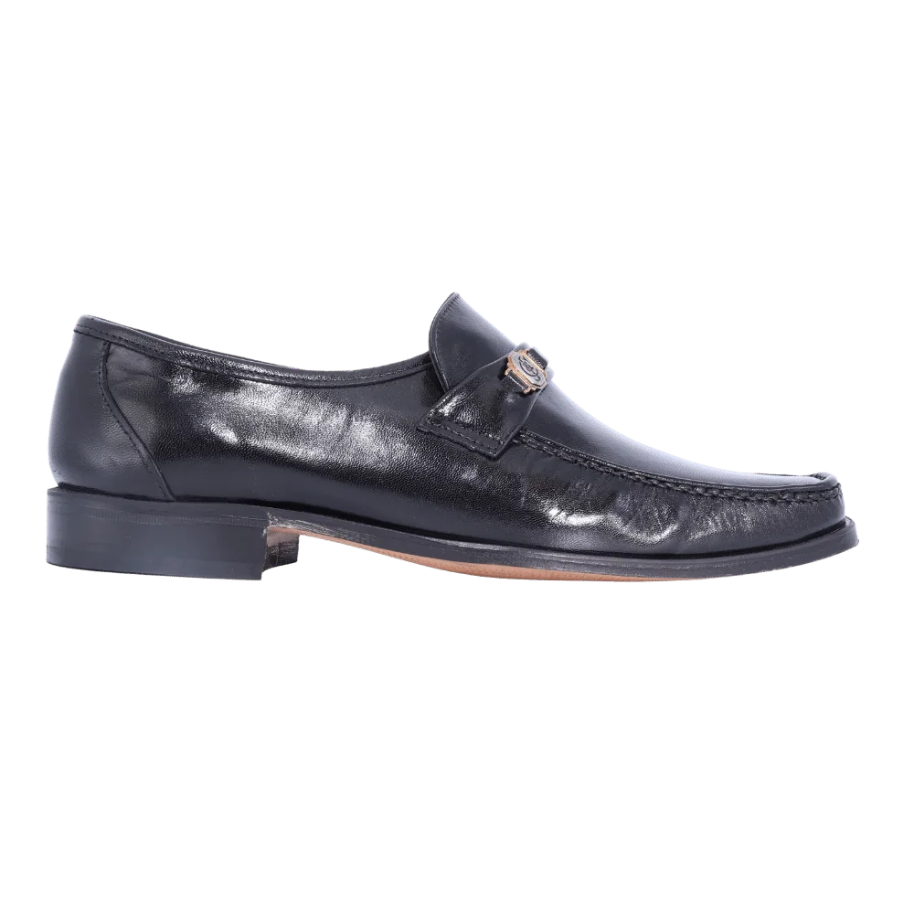 Men's Genuine Leather Crockett & Jones Vincent Moccasin in black Formal Slip-on Shoe available in-store, 337 Monty Naicker Street, Durban CBD or online at Omar's Tailors & Outfitters online store.   A men's fashion curation for South African men - established in 1911.