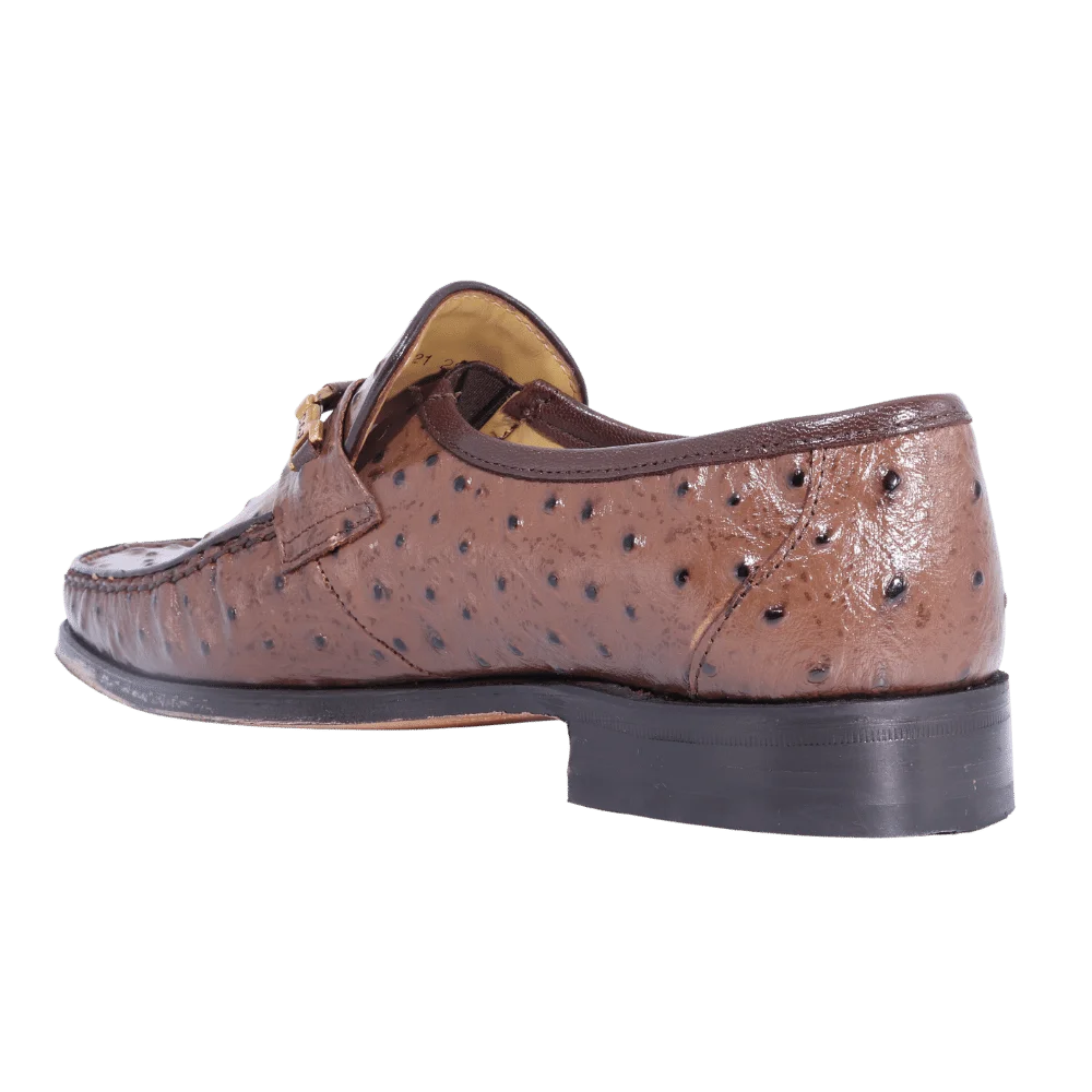 Crockett & Jones Glace Kid - Brown Slip-On (Genuine Leather Upper and Sole)