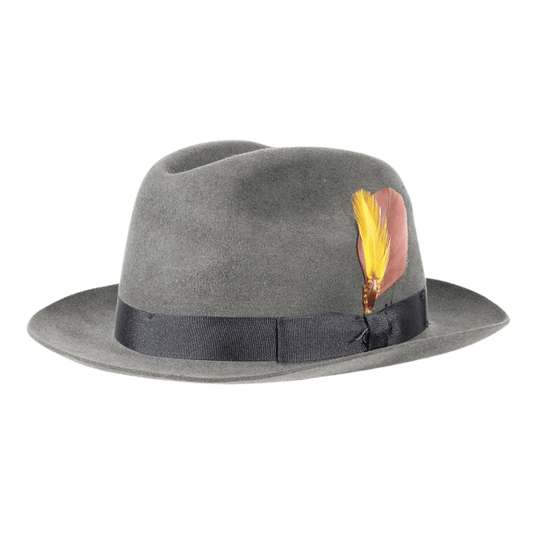 Men's Fur Felt Battersby Hat - Grey