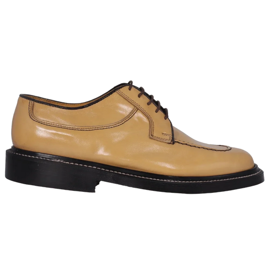 Medicus Lace-Up with Welted Sole in Wheat