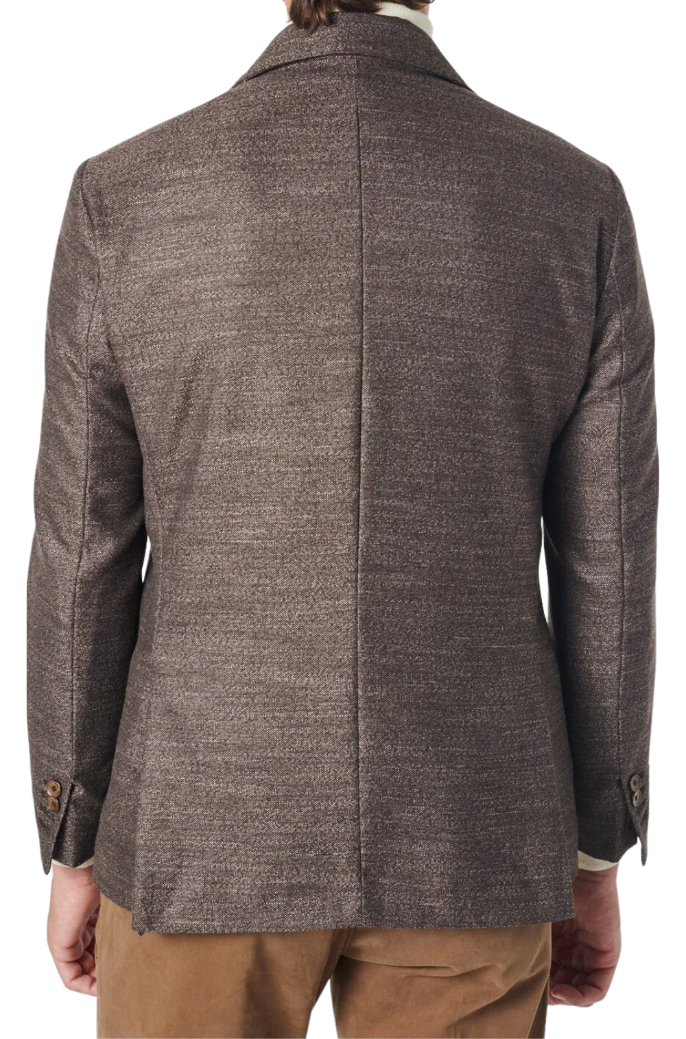 Men's Fusaro Austine Melange Wool Blend Jacket in Brown (21089) - available in-store, 337 Monty Naicker Street, Durban CBD or online at Omar's Tailors & Outfitters online store. A men's fashion curation for South African men - established in 1911.