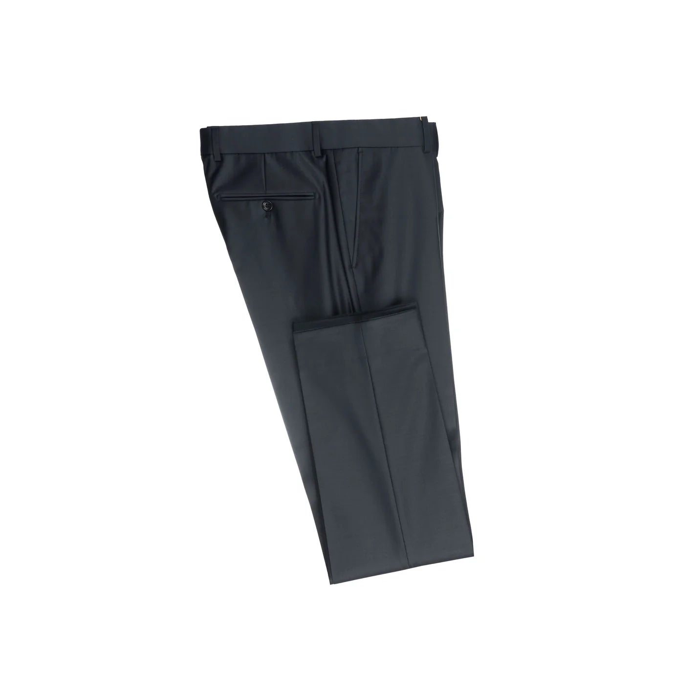 Men's Bagozza Sirio Trousers with Piped back pocket & Slit front pockets in black (3219) - available in-store, 337 Monty Naicker Street, Durban CBD or online at Omar's Tailors & Outfitters online store. A men's fashion curation for South African men - established in 1911.