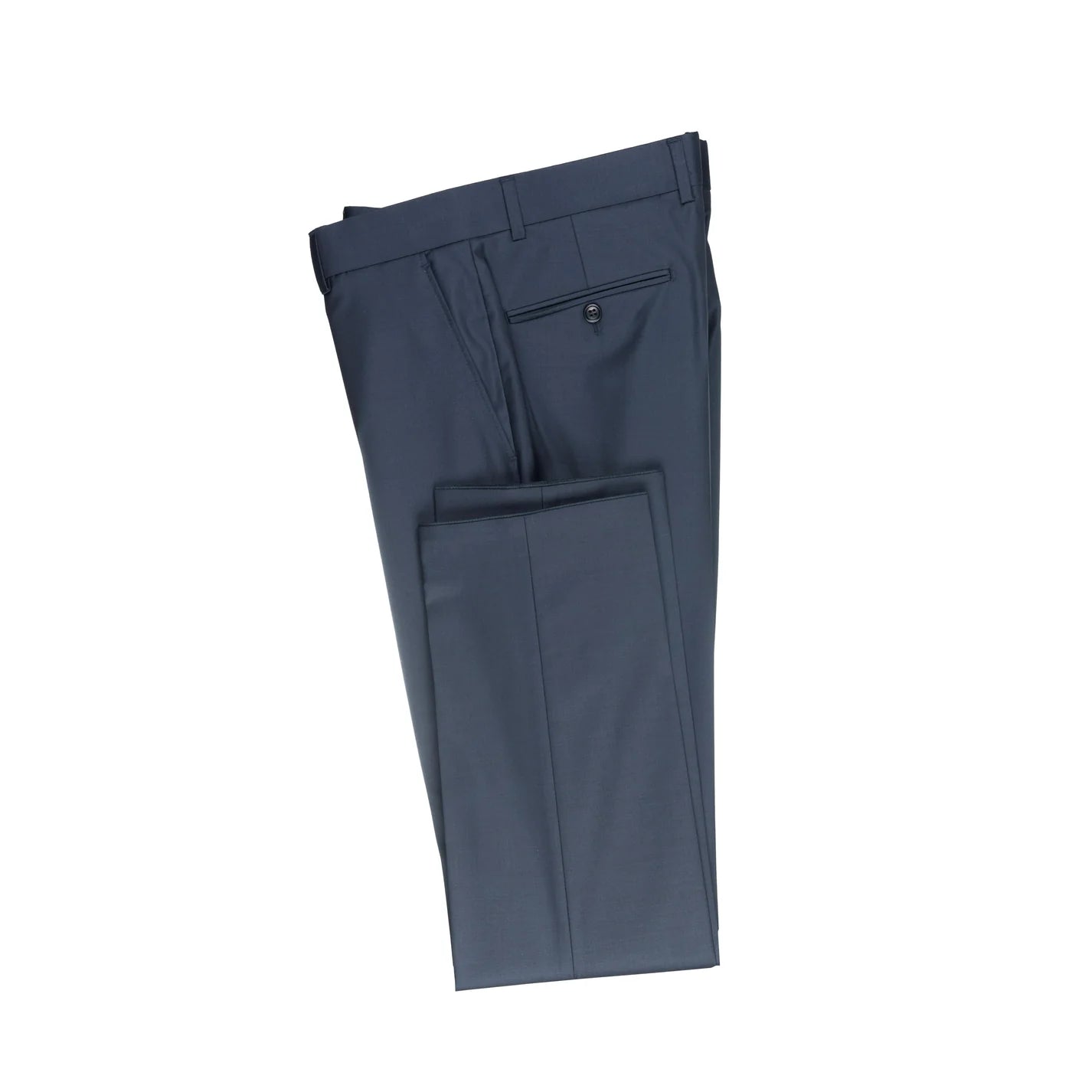 Men's Bagozza Sirio Trousers with Piped back pocket & Slit front pockets in Navy (3219) - available in-store, 337 Monty Naicker Street, Durban CBD or online at Omar's Tailors & Outfitters online store. A men's fashion curation for South African men - established in 1911.