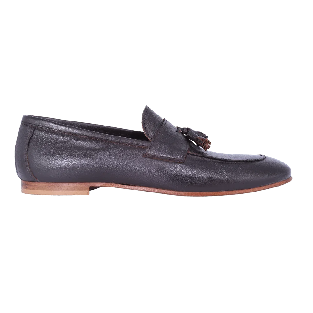 Men's Aliverti Casual Lofer in Brown - Moccasin with Tassels (3225) is available in-store, 337 Monty Naicker Street, Durban CBD or online at Omar's Tailors & Outfitters online store.   A men's fashion curation for South African men - established in 1911.