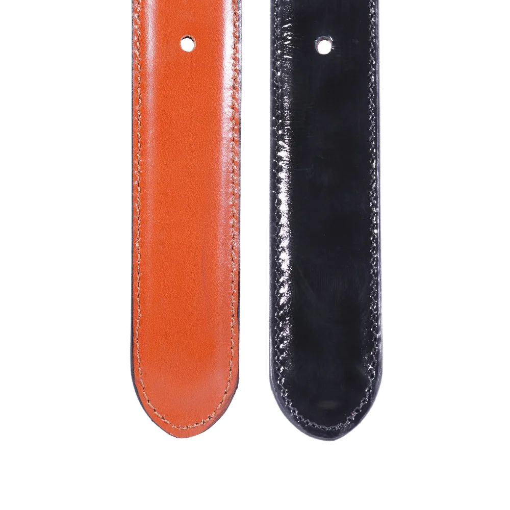 Men's Paris Genuine Leather Reversible Belt in Black & Tan (3584) available in-store, 337 Monty Naicker Street, Durban CBD or online at Omar's Tailors & Outfitters online store. A men's fashion curation for South African men - established in 1911.