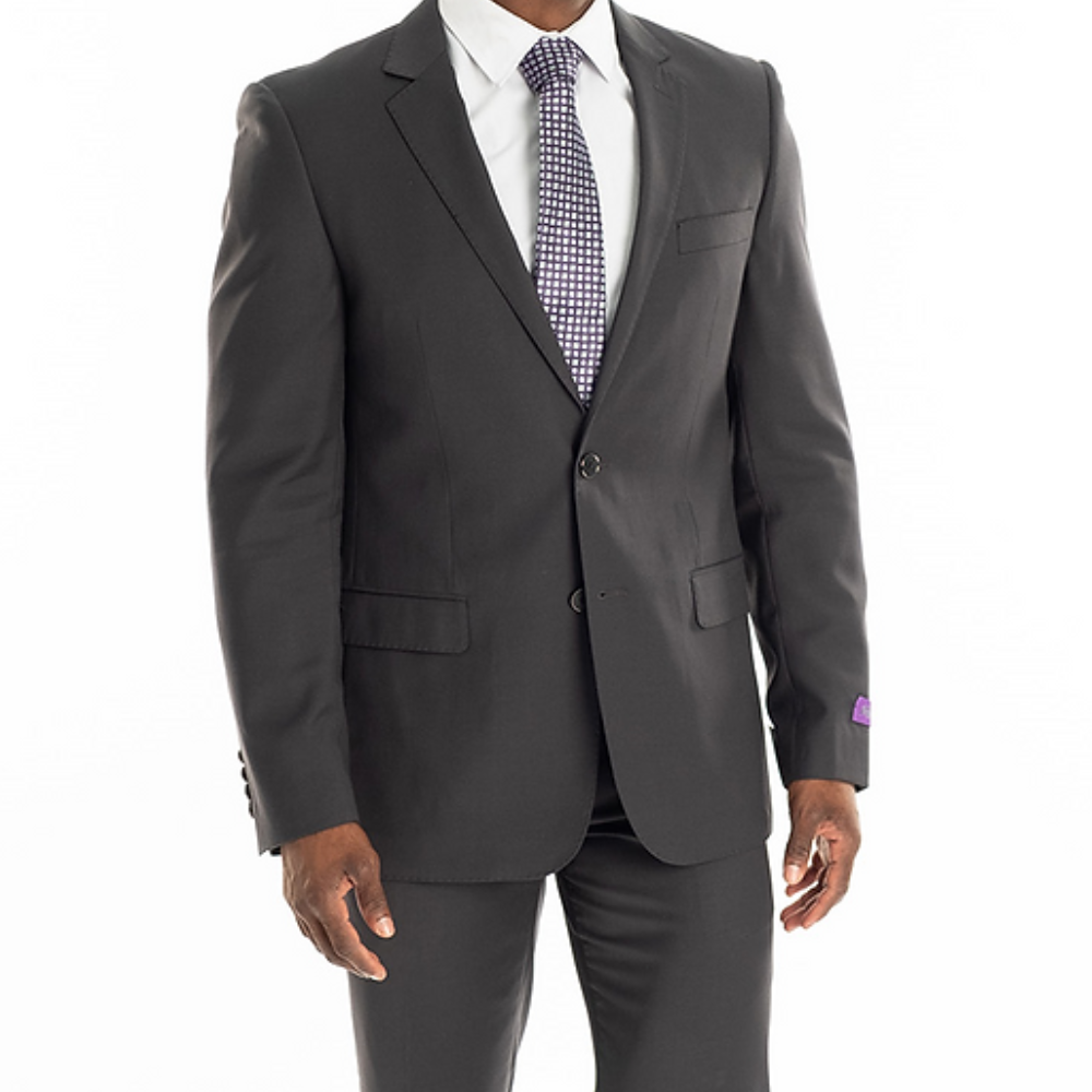 Marco Benetti Lehman Suit in Charcoal