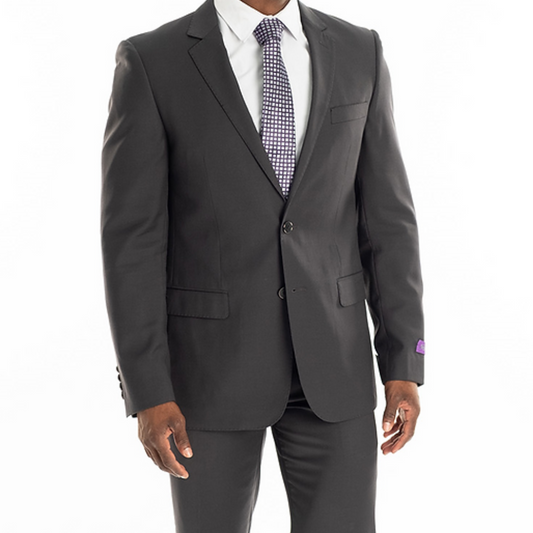 Marco Benetti Lehman Suit in Charcoal