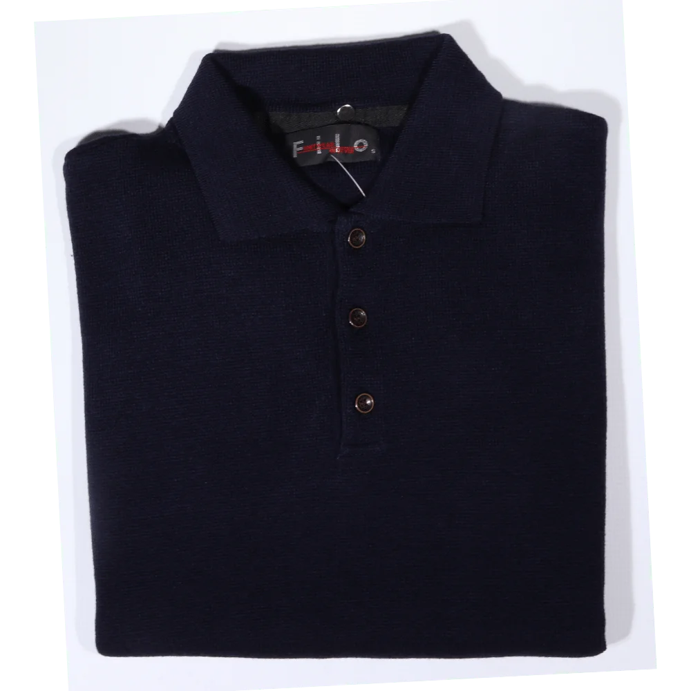 Men's Long Sleeve Filo Golfer Sweater in Navy available in-store, 337 Monty Naicker Street, Durban CBD or online at Omar's Tailors & Outfitters online store. A men's fashion curation for South African men - established in 1911.