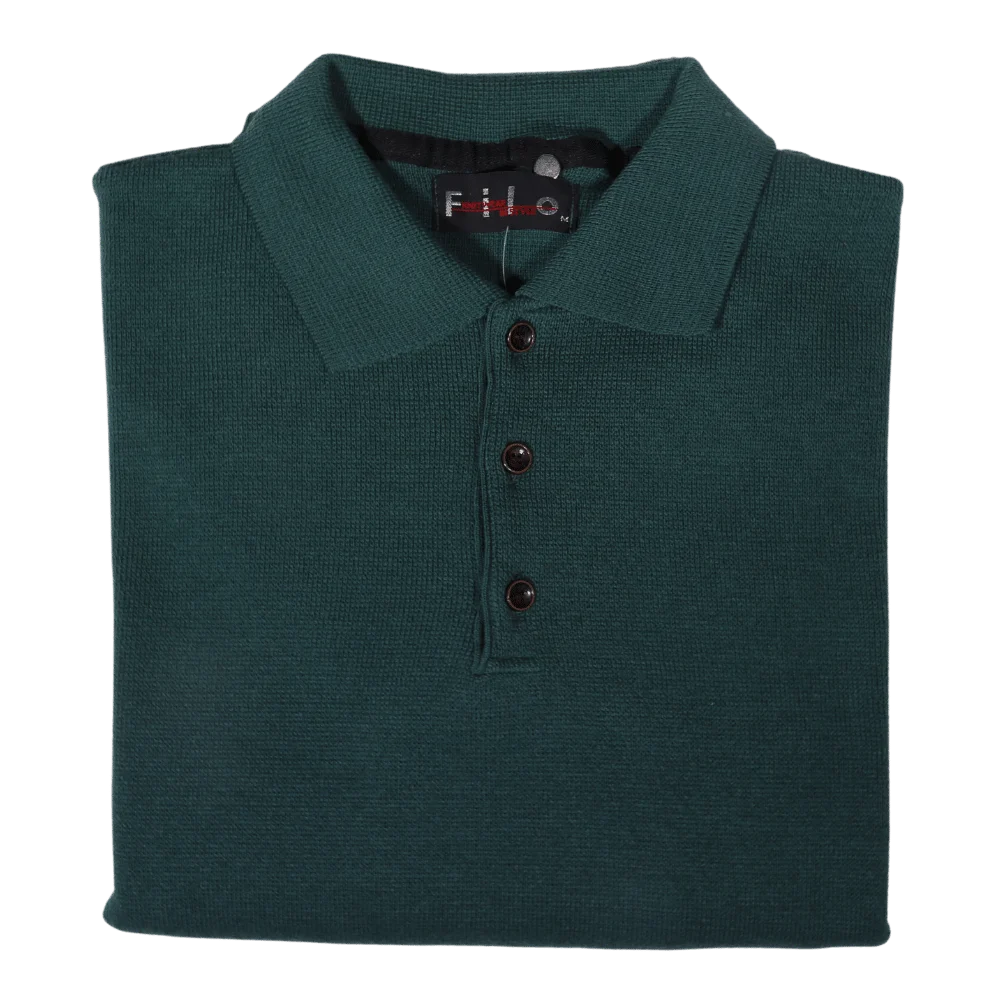Men's Long Sleeve Filo Golfer Sweater in Olive/Bottle Green available in-store, 337 Monty Naicker Street, Durban CBD or online at Omar's Tailors & Outfitters online store. A men's fashion curation for South African men - established in 1911.