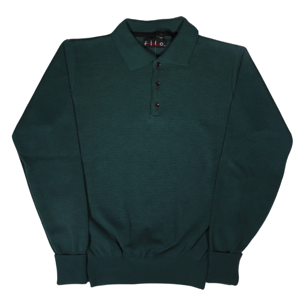 Men's Long Sleeve Filo Golfer Sweater in Olive/Bottle Green available in-store, 337 Monty Naicker Street, Durban CBD or online at Omar's Tailors & Outfitters online store. A men's fashion curation for South African men - established in 1911.
