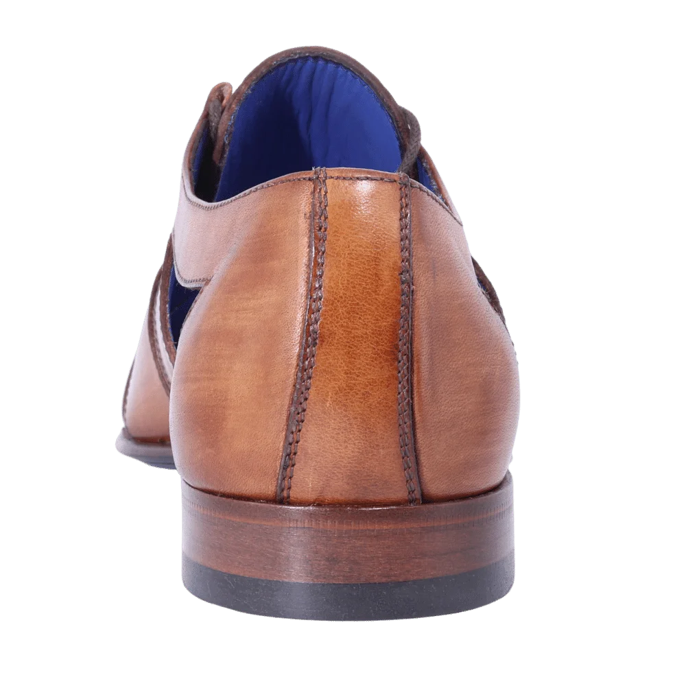 Aliverti Lace-Up Sandal - Tan