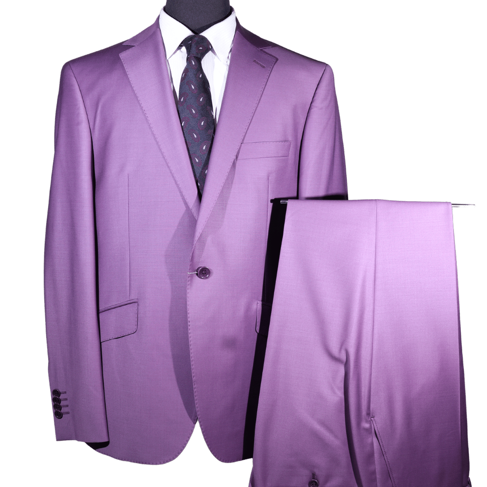 Men's Bagozza Suit in Purple (2595) - available in-store, 337 Monty Naicker Street, Durban CBD or online at Omar's Tailors & Outfitters online store. A men's fashion curation for South African men - established in 1911.