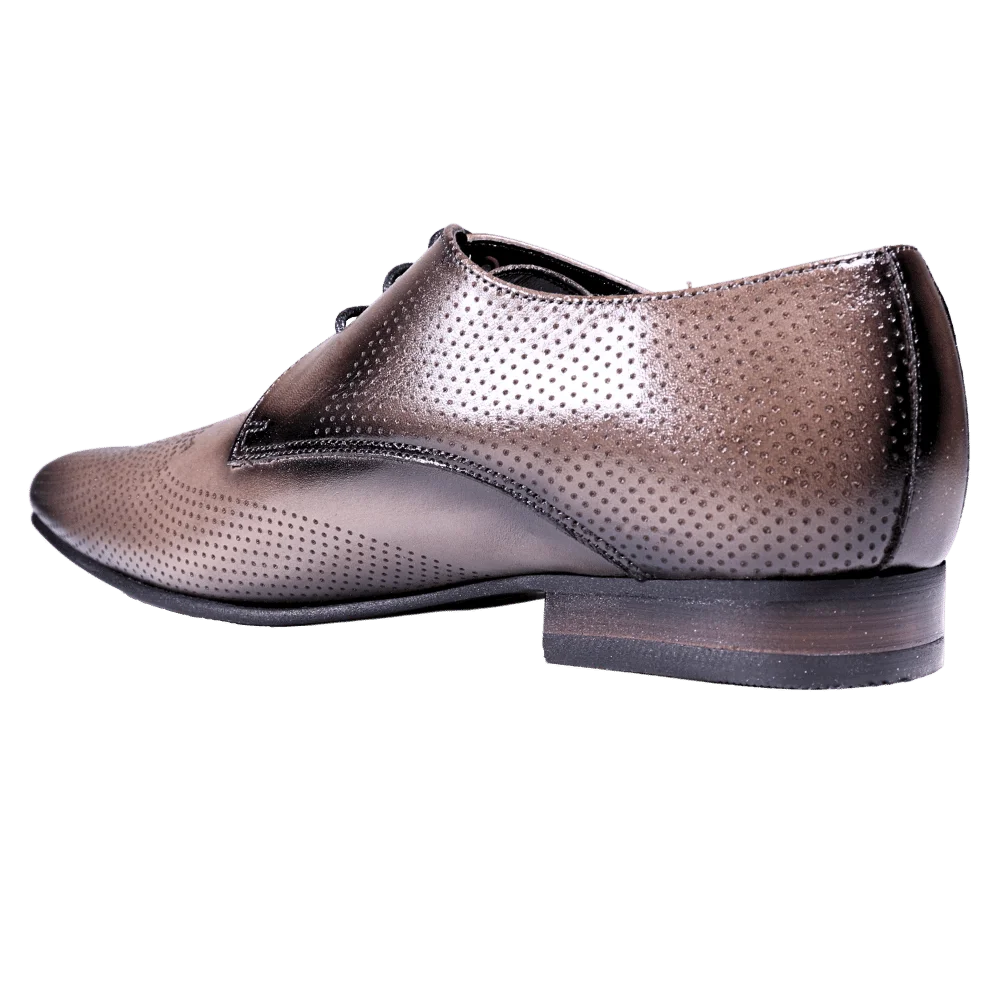 Men's Genuine Leather John Drake Brogue in Grey (32612) - Formal lace-up Shoe available in-store, 337 Monty Naicker Street, Durban CBD or online at Omar's Tailors & Outfitters online store. A men's fashion curation for South African men - established in 1911.