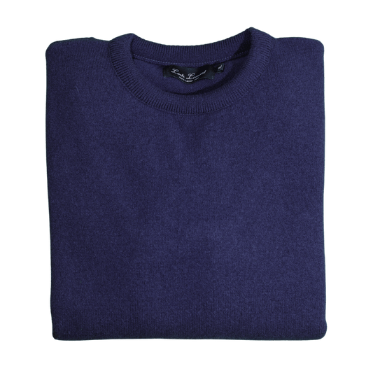 Men's Loch Lomond 100% Lambswool Crew Neck Jersey in Navy (3696) available in-store, 337 Monty Naicker Street, Durban CBD or online at Omar's Tailors & Outfitters online store. 
A men's fashion curation for South African men - established in 1911.