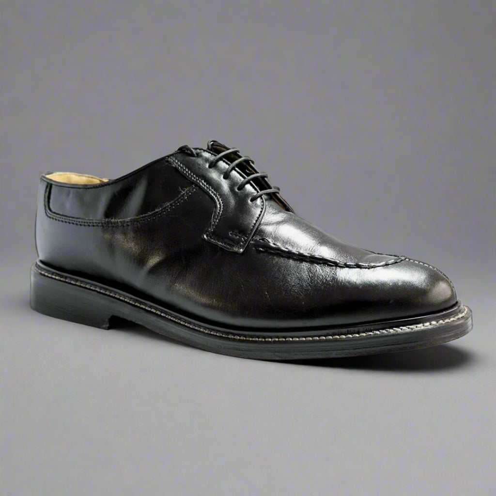 Medicus Welted - Black Lace-Up (Genuine Leather Upper and Sole)