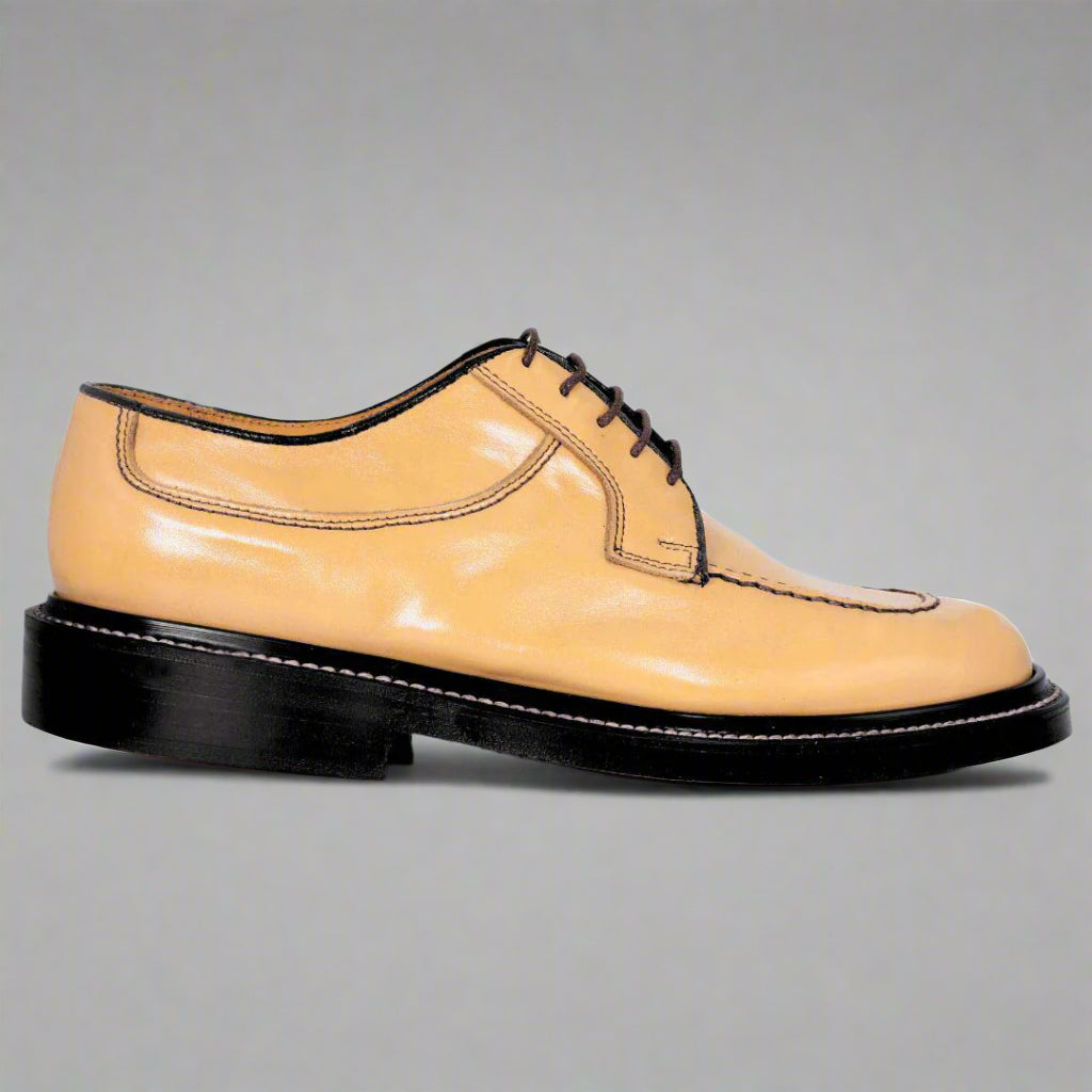 Medicus Lace-Up with Welted Sole in Wheat