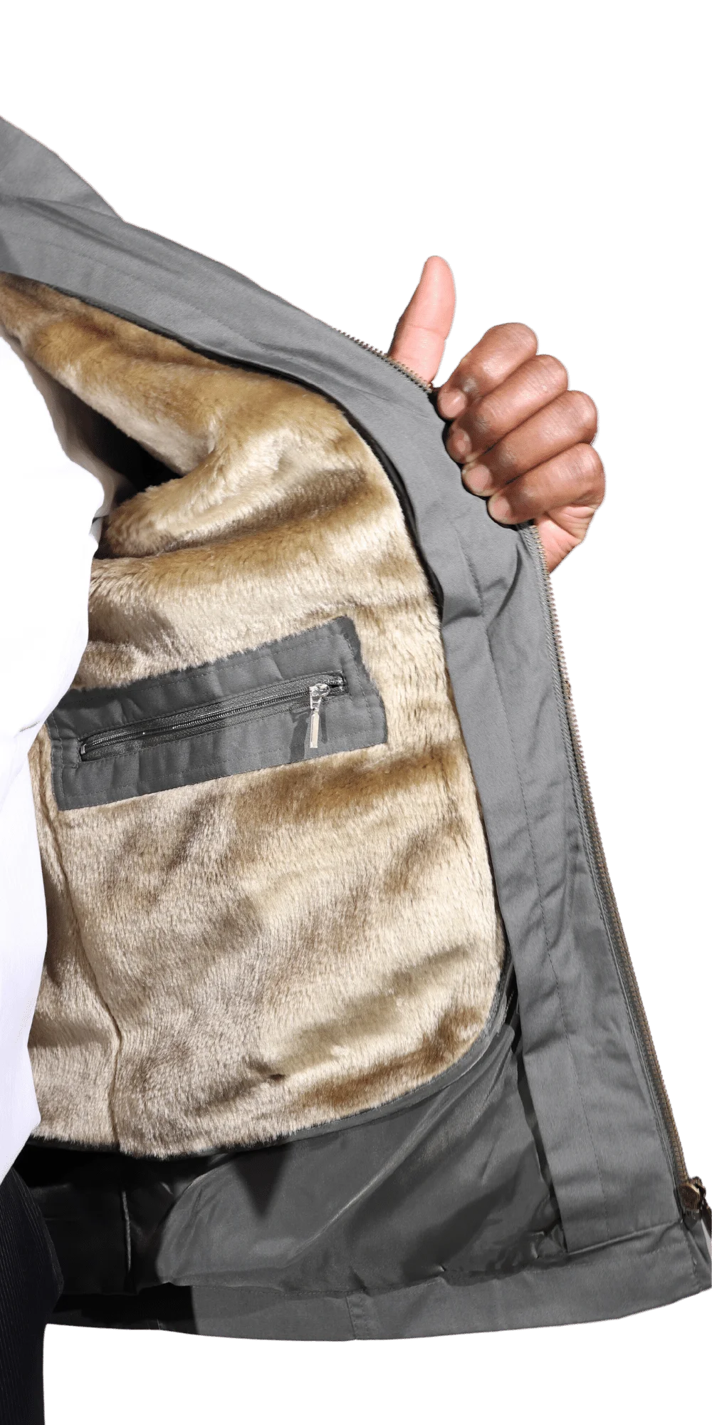 Men's Durburg Mistral Zip-up Jacket in Lovat is available in-store, 337 Monty Naicker Street, Durban CBD or online at Omar's Tailors & Outfitters online store. A men's fashion curation for South African men - established in 1911.