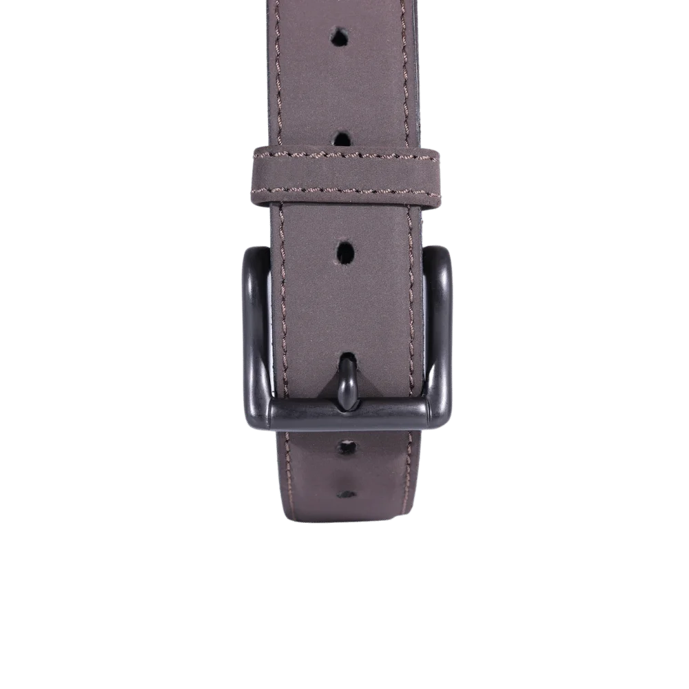 Men's Paris Genuine Leather Belt in Brown (3569) available in-store, 337 Monty Naicker Street, Durban CBD or at Omar's Tailors & Outfitters online store. A men's fashion curation for South African men - established in 1911.