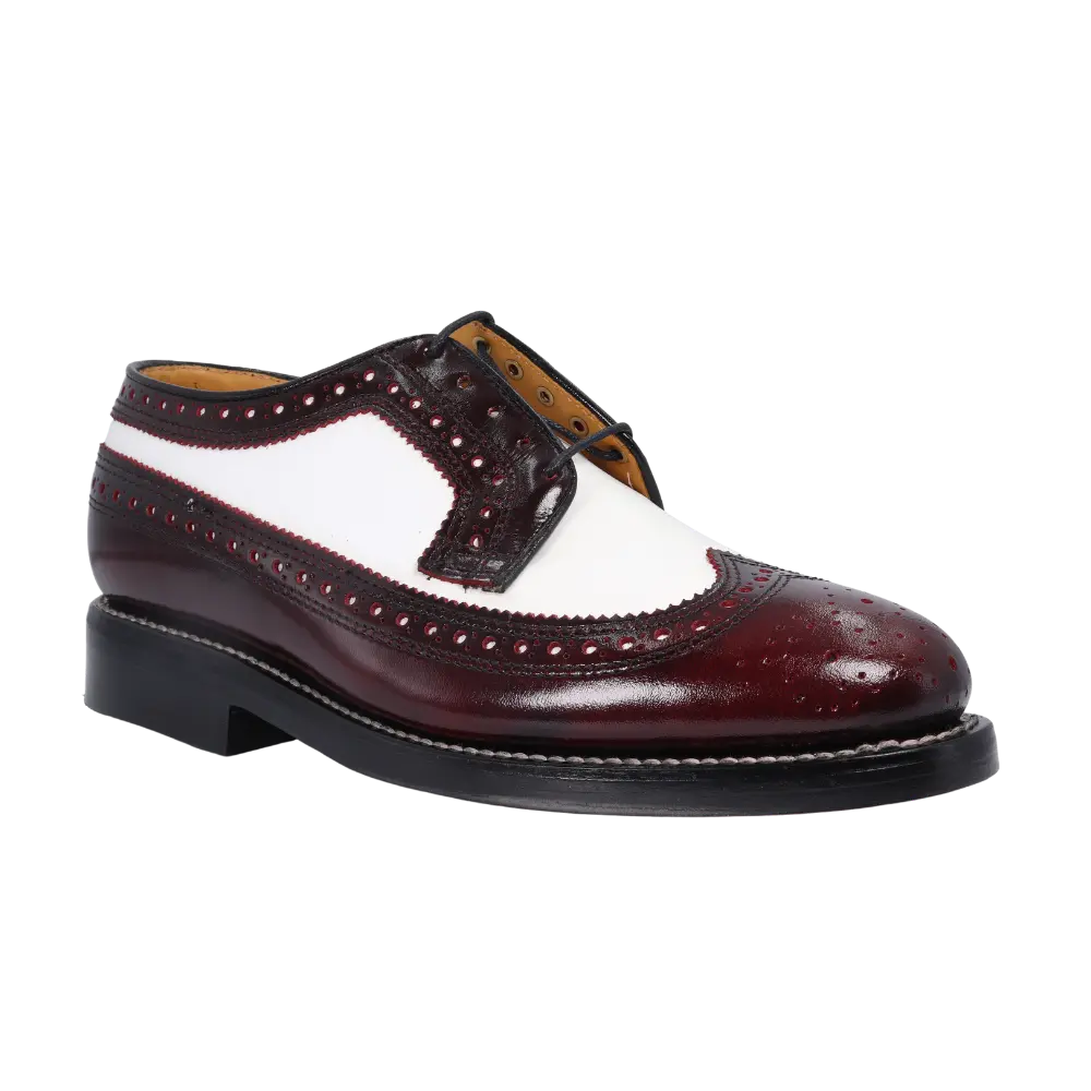 Johnston & Murphy Welted Lace-up in Wine