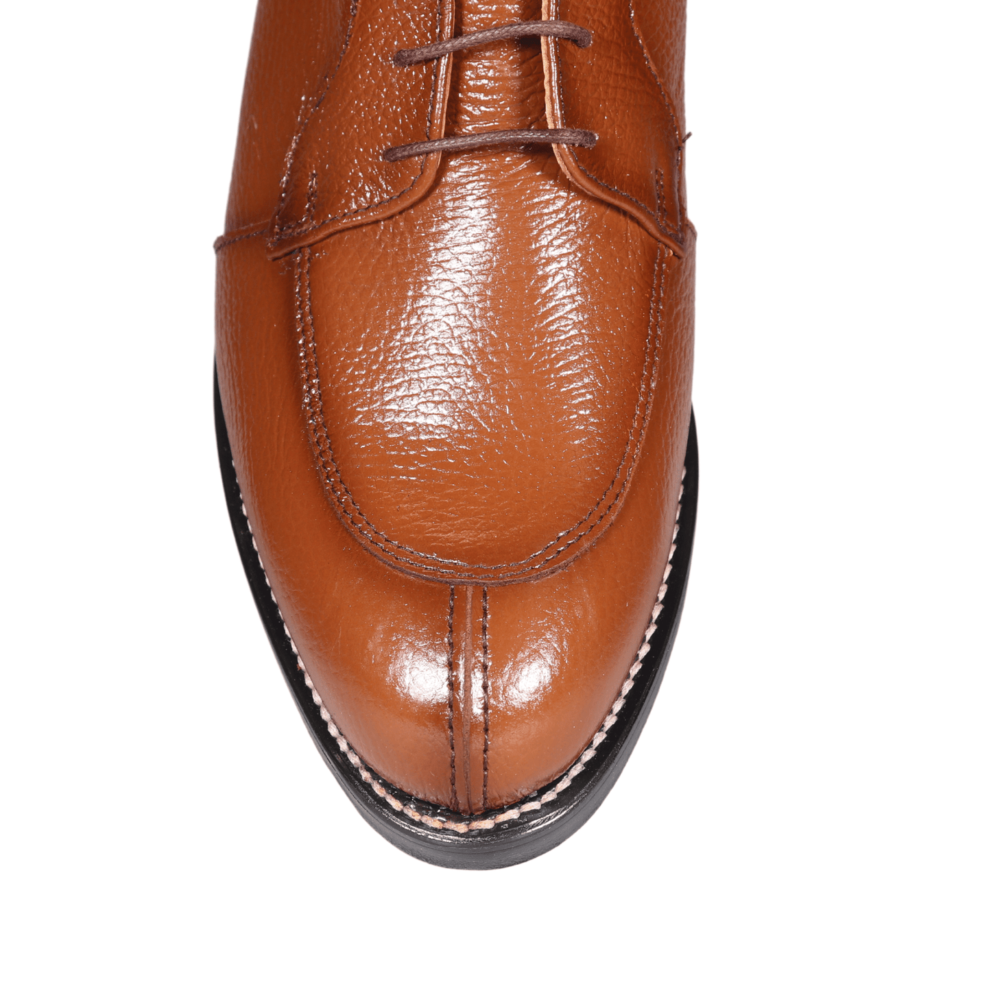 Johnston & Murphy Tan Welted Lace-up