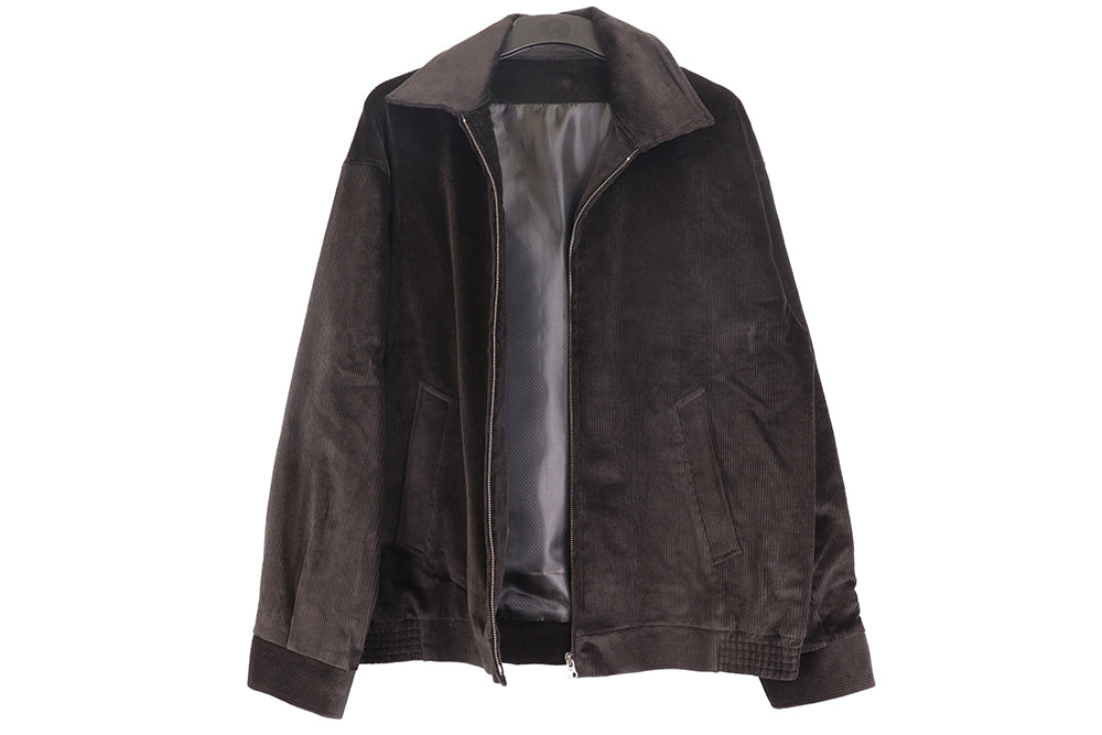 Mario Men's Corduroy Jacket - Black