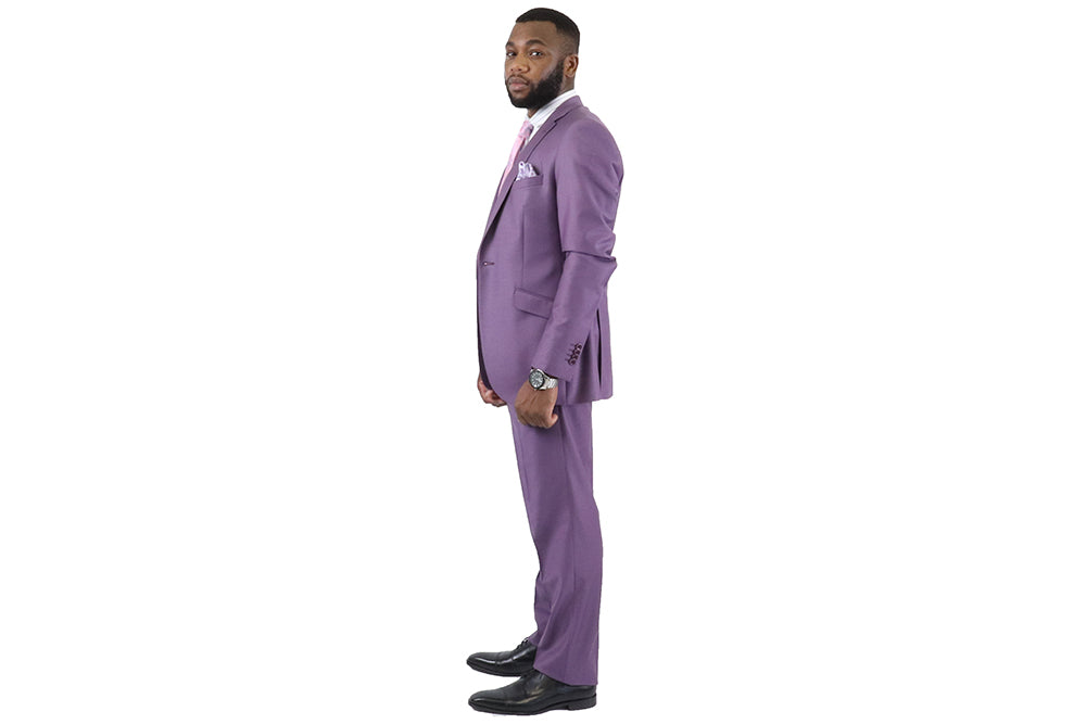 Bagozza 2 Piece Premium Suit in Purple
