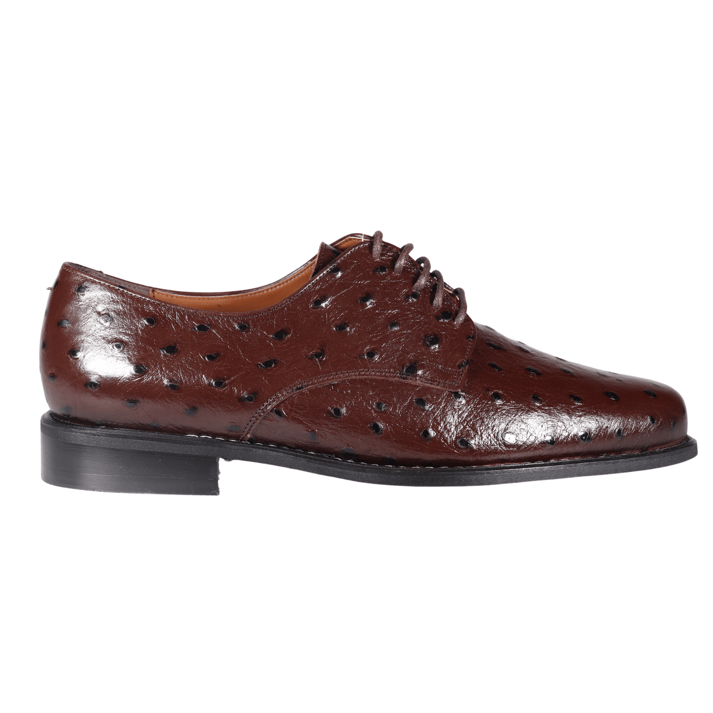 John Drake Brown Lace-Up Derby