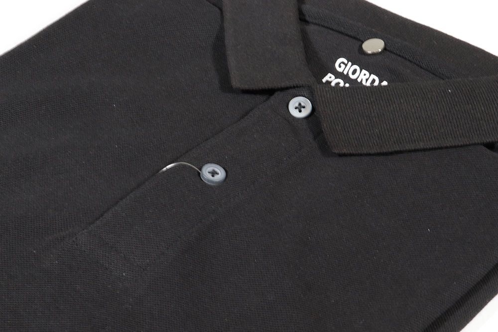 Giordano Solid Tipping Golfer - Black