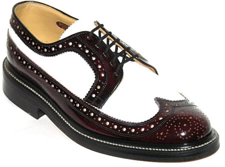 Johnston & Murphy Welted Lace-up in Wine