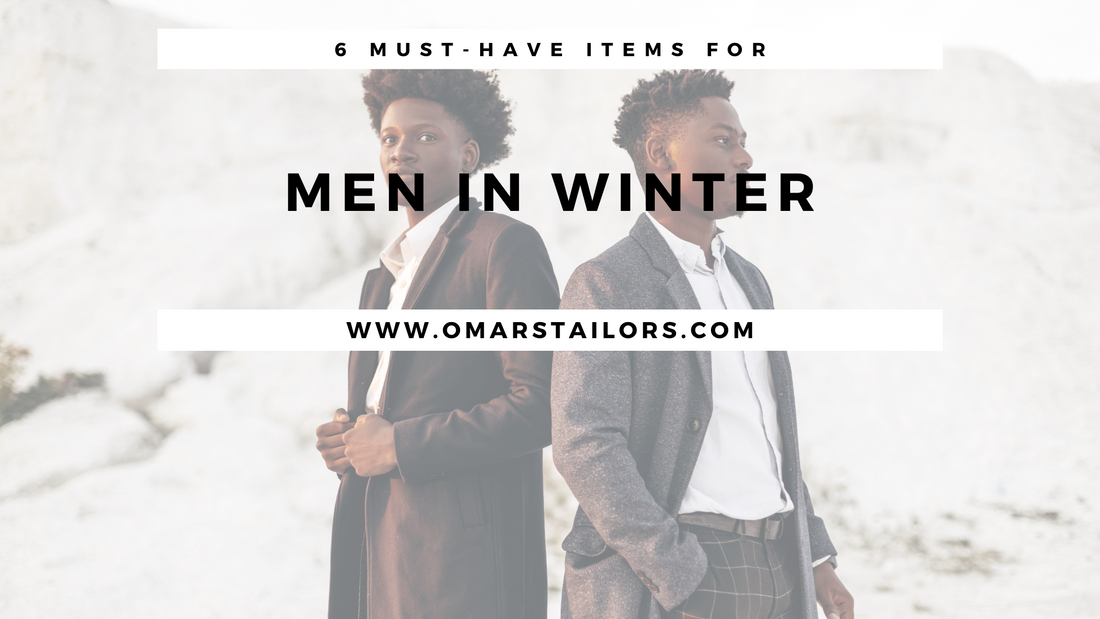 6 Must-Have Items for Men in Winter