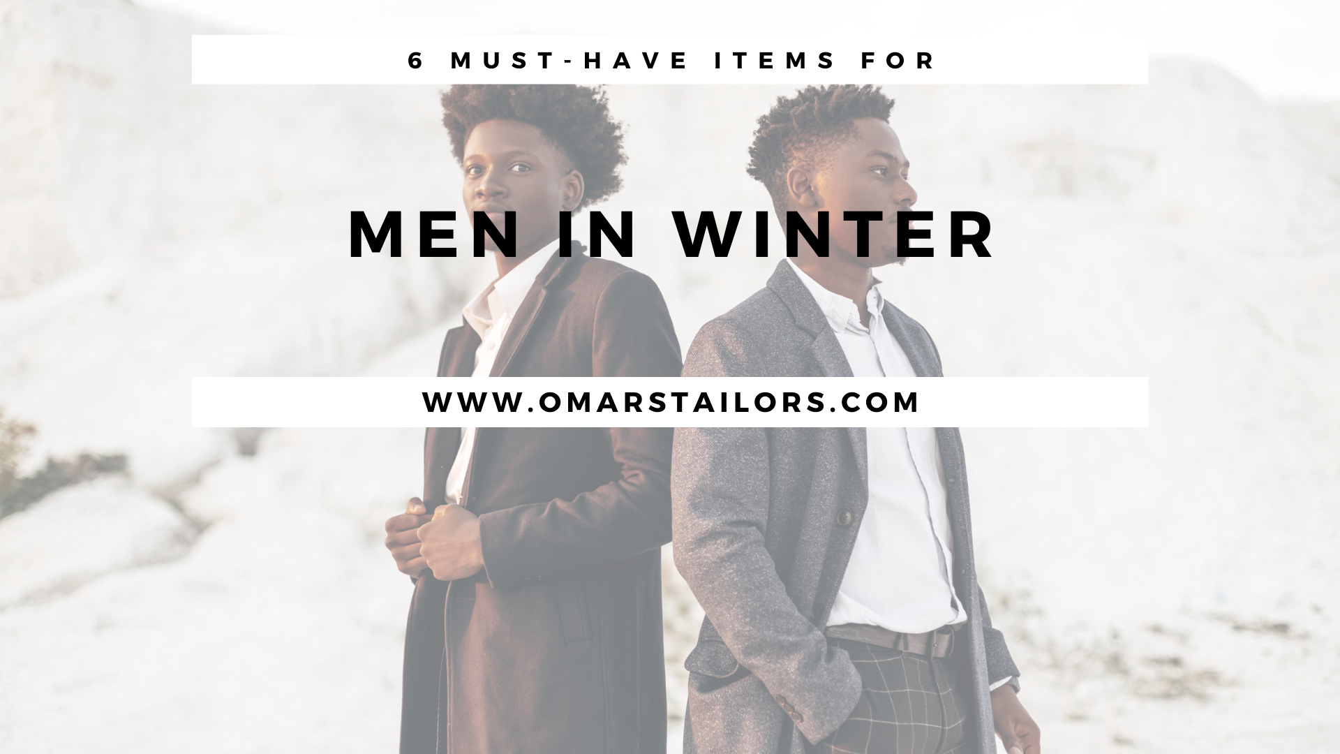 6 Must-Have Items for Men in Winter