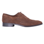 Men's Mercanti Fiorentini Oxford Brogue in Chocolate Suede Formal and Dress Shoe (6650) available in-store, 337 Monty Naicker Street, Durban CBD or online at Omar's Tailors & Outfitters online store.   A men's fashion curation for South African men - established in 1911.
