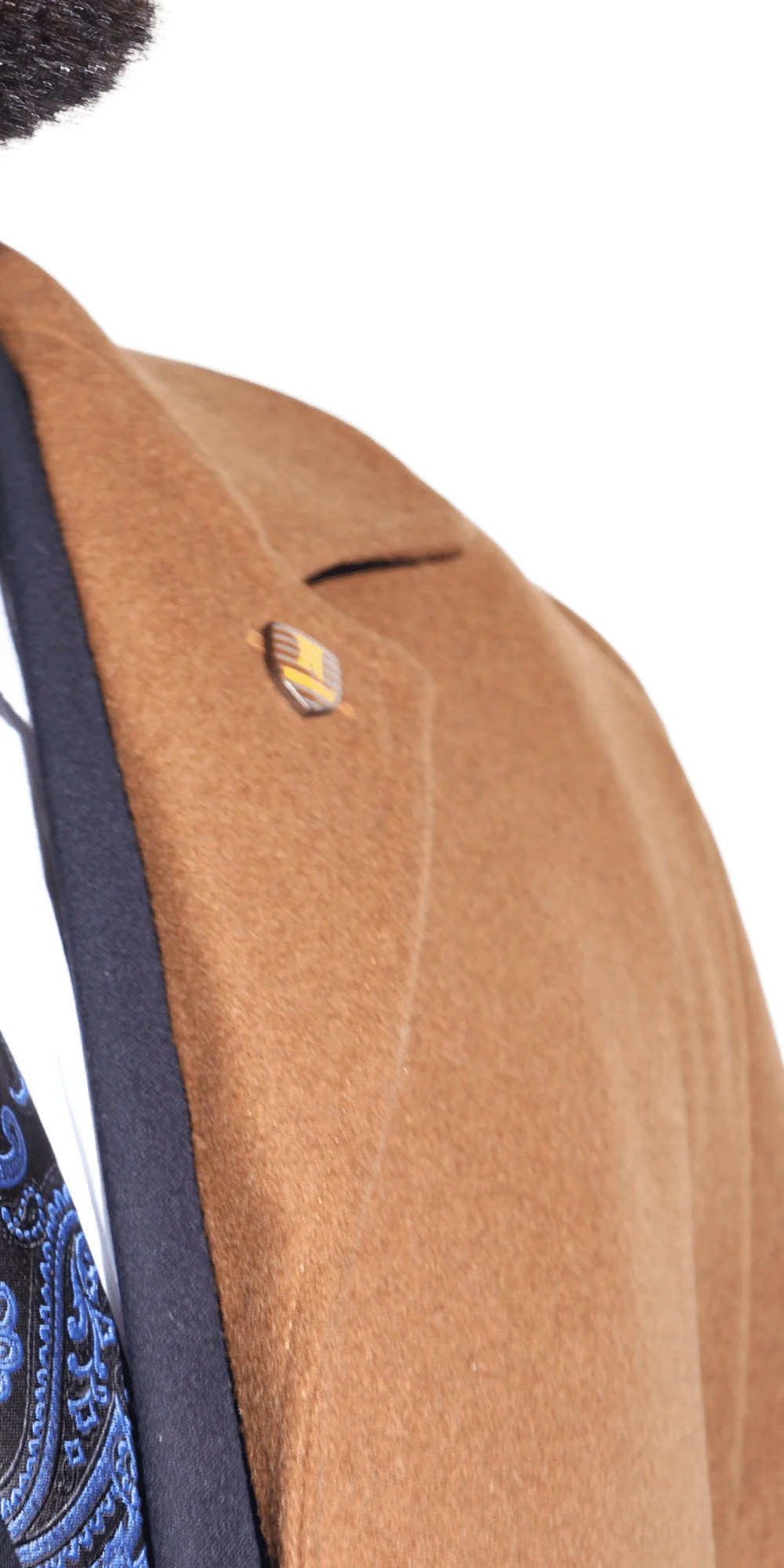 Men's Navada Clothing Cashmere Trenchcoat/overcoat in Tan (111) available in-store, 337 Monty Naicker Street, Durban CBD or online at Omar's Tailors & Outfitters online store.   A men's fashion curation for South African men - established in 1911.