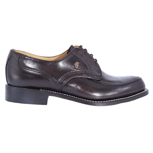 Crockett & Jones Gibson Glace Kid - Cafe Lace-Up (Genuine Leather Upper and Sole)