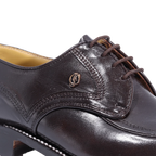Crockett & Jones Gibson Glace Kid - Cafe Lace-Up (Genuine Leather Upper and Sole)