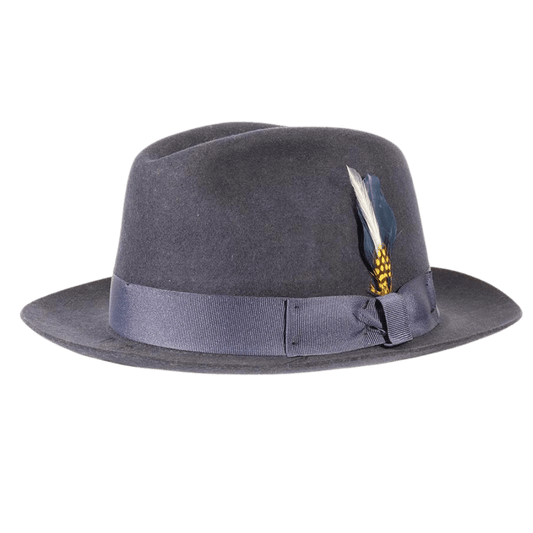 Men's Trilby Hat - Navy