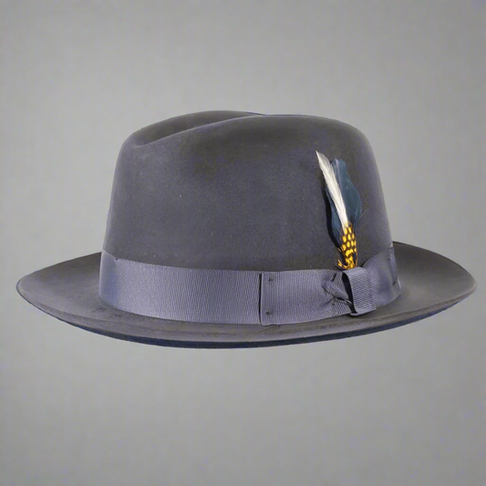 Men's Trilby Hat - Navy