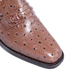 Men's Genuine Leather Crockett & Jones Ryder Moccasin in brown with EMU finish Formal Slip-on Shoe available in-store, 337 Monty Naicker Street, Durban CBD or online at Omar's Tailors & Outfitters online store.   A men's fashion curation for South African men - established in 1911.