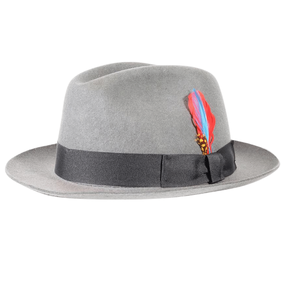 Men s Trilby Hat Grey Omar s Tailors Outfitters