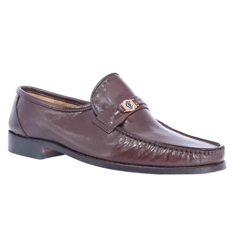 Men's Genuine Leather Crockett & Jones Vincent Moccasin in brown Formal Slip-on Shoe available in-store, 337 Monty Naicker Street, Durban CBD or online at Omar's Tailors & Outfitters online store. A men's fashion curation for South African men - established in 1911.