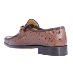 Crockett & Jones Glace Kid - Brown Slip-On (Genuine Leather Upper and Sole)