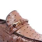 Crockett & Jones Glace Kid - Brown Slip-On (Genuine Leather Upper and Sole)