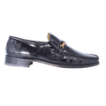 Crockett & Jones Glace Kid - Black Slip-On (Genuine Leather Upper and Sole)