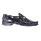 Crockett & Jones Glace Kid - Black Slip-On (Genuine Leather Upper and Sole)