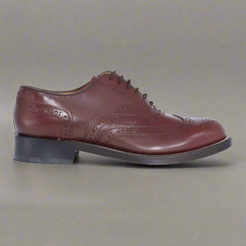 Crockett & Jones Buffcalf - Teak Lace-Up (Genuine Leather Upper and Sole)