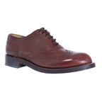 Crockett & Jones Buffcalf - Teak Lace-Up (Genuine Leather Upper and Sole)