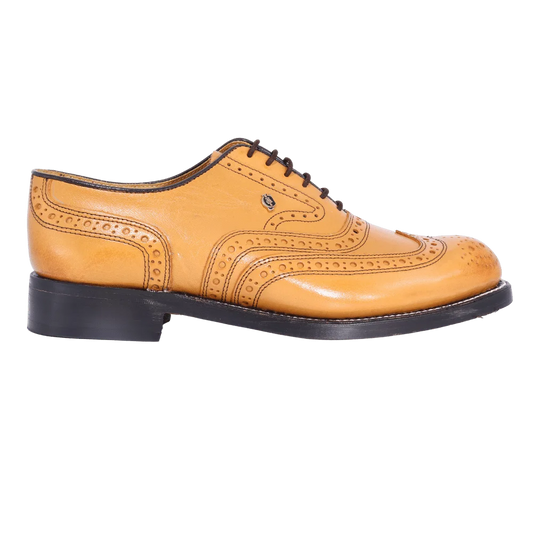 Crockett & Jones Buffcalf - Biscuit Lace-Up (Genuine Leather Upper and Sole)
