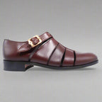 Men's genuine leather upper & sole Crockett & Jones dress or formal sandal with a leather finish available in-store, 337 Monty Naicker Street, Durban CBD or online at Omar's Tailors & Outfitters online store.   A men's fashion curation for South African men - established in 1911.